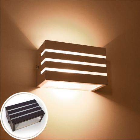 kit com 9x Arandela Frisada luminaria Marrom para lâmpada G9 st548 - Starlumen Menor preço em kit com 9x Arandela Frisada luminaria Marrom para lâmpada G9 st548 - Starlumen