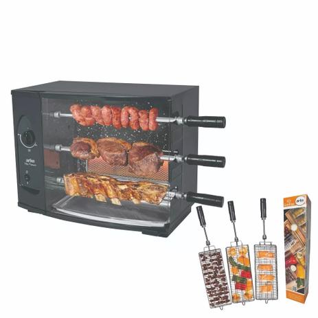 Kit Com Assador A Gás Vitta Premium 03 E Kit Grelha Arke Menor preço em Kit Com Assador A Gás Vitta Premium 03 E Kit Grelha Arke