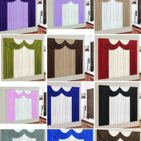 KIT Com duas Cortinas - ESCOLHA as cores e avise no whats 11 96693 4502 - Vivart Menor preço em KIT Com duas Cortinas - ESCOLHA as cores e avise no whats 11 96693 4502 - Vivart