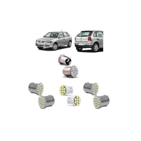 Kit Com Lâmpadas Led Para Lanterna Traseira / Seta / Ré E Freio Vw Gol G2, G3, G4, G5, G6 - Velox Parts Menor preço em Kit Com Lâmpadas Led Para Lanterna Traseira / Seta / Ré E Freio Vw Gol G2, G3, G4, G5, G6 - Velox Parts