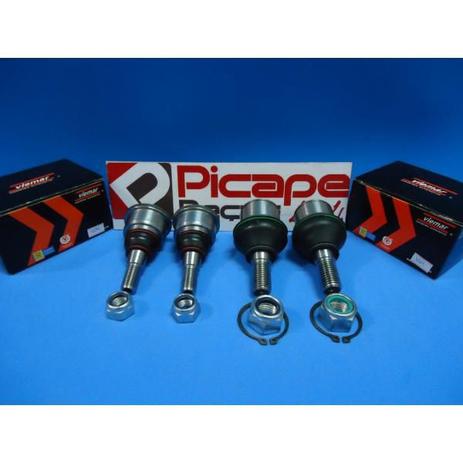 Kit com os 4 Pivôs da Suspensão dianteira Dodge Ram 2500 Viemar Menor preço em Kit com os 4 Pivôs da Suspensão dianteira Dodge Ram 2500 Viemar