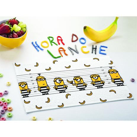 Kit com Toalhas de Lancheira Infantil Estampadas Minions 24 cm x 42 cm - 12Peças - Lepper - Companhia fabril lepper é boa?