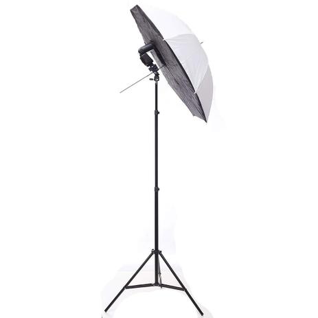 Kit com Tripé Iluminação + Sombrinha Soft Difusora + Suporte - Easy Menor preço em Kit com Tripé Iluminação + Sombrinha Soft Difusora + Suporte - Easy
