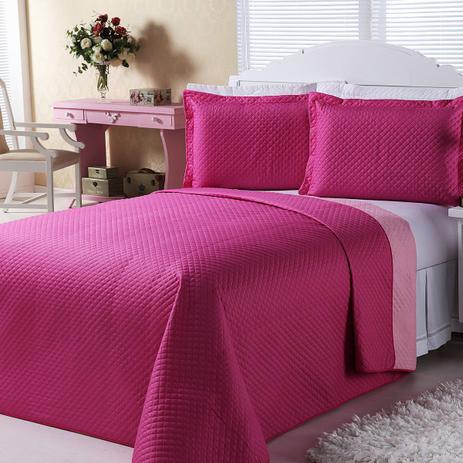 Kit Combo Cobre Leito + Jogo de Banho Dual Color Pink/Rosa Casal Padrão 08 Peças - Dourados enxovais é ruim? Kit Combo Cobre Leito + Jogo de Banho Dual Color Pink/Rosa Casal Padrão 08 Peças - Dourados enxovais é boa?