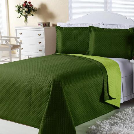 Kit Combo Cobre Leito + Jogo de Banho Dual Color Verde Queen 08 Peças - Dourados enxovais é boa?