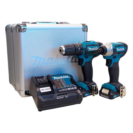Kit Combo Parafusadeira TD110D+Parafusadeira/Furadeira HP331D-CLX202SAX-Makita é boa?