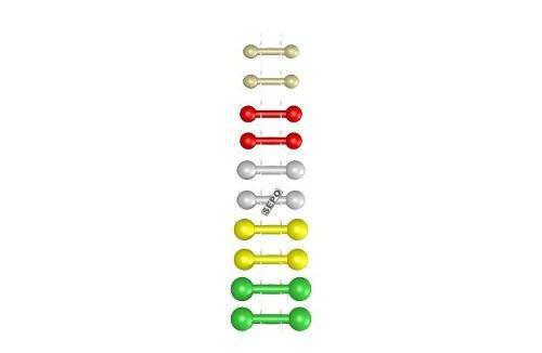 Kit Completo 5 Pares de Halteres Emborrachados de 1 a 5kg + Suporte Parede - Sepo - pesos Menor preço em Kit Completo 5 Pares de Halteres Emborrachados de 1 a 5kg + Suporte Parede - Sepo - pesos