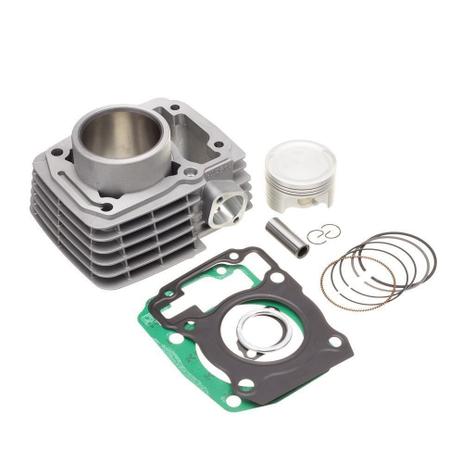 Kit Completo Cilindro Pistão Junta Kmp Premium Anel Rik Cg 150 Fan Bros Menor preço em Kit Completo Cilindro Pistão Junta Kmp Premium Anel Rik Cg 150 Fan Bros