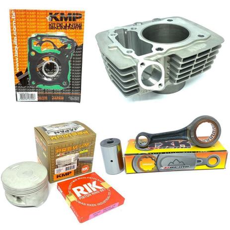 Kit Completo Kmp Premium Cg 150 P/ 220cc Cilindro Pistão Biela Txk Juntas é boa?