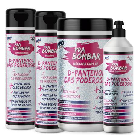 Kit Completo Pró Cachos - Pra Bombar Menor preço em Kit Completo Pró Cachos - Pra Bombar