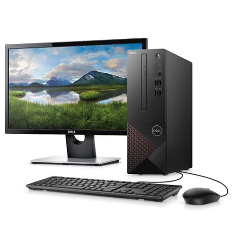 Kit Computador Desktop Dell Vostro VST-3681-MS41M 10ª Geração Intel Core i7 8GB 512GB SSD Windows + Monitor SE2216H Menor preço em Kit Computador Desktop Dell Vostro VST-3681-MS41M 10ª Geração Intel Core i7 8GB 512GB SSD Windows + Monitor SE2216H
