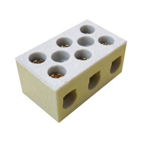 Kit Conector Cerâmica Tripolar Thompson 16mm C/10 - Com 10 Unidades Menor preço em Kit Conector Cerâmica Tripolar Thompson 16mm C/10 - Com 10 Unidades