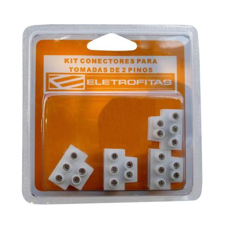 Kit Conectores Para Eletrofita EF18x2 - Eletrofitas Menor preço em Kit Conectores Para Eletrofita EF18x2 - Eletrofitas