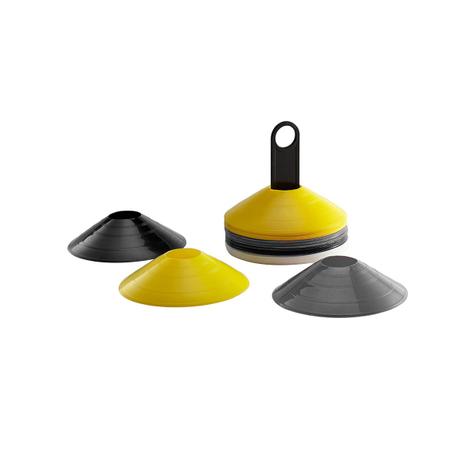 Kit Cones De Agilidade Ziva 30 Unidades Com Suporte Menor preço em Kit Cones De Agilidade Ziva 30 Unidades Com Suporte