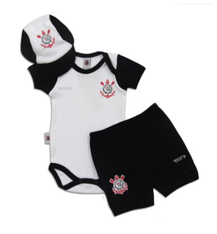 Kit Conjunto Corinthians Body Shorts e Boné Oficial - Revedor Menor preço em Kit Conjunto Corinthians Body Shorts e Boné Oficial - Revedor