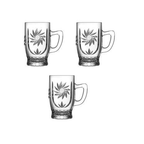 Kit conjunto de 3 xicaras canecas de vidro decoradas cappucino cafe chocolate dolce gusto coffe 88ml - Gimp Menor preço em Kit conjunto de 3 xicaras canecas de vidro decoradas cappucino cafe chocolate dolce gusto coffe 88ml - Gimp