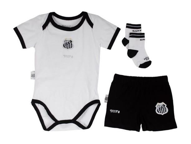 Kit Conjunto Santos Body Shorts e Meia Revedor Menor preço em Kit Conjunto Santos Body Shorts e Meia Revedor