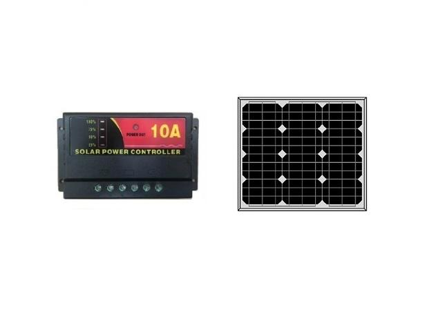 Kit Controlador De Carga 10a Painel Placa Solar 30w - Gilgal Menor preço em Kit Controlador De Carga 10a Painel Placa Solar 30w - Gilgal