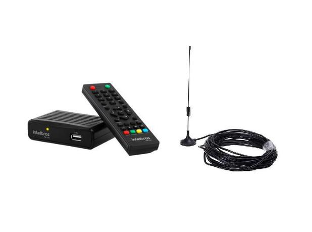 Kit Conversor Digital Full Hd E Antena Interna Intelbras - Multilaser /  Intelbras - Conversor Digital - Magazine Luiza