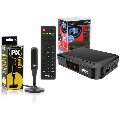 Kit Conversor TV Digital HDTV com Antena Digital Multi Interna e Externa - Outras Menor preço em Kit Conversor TV Digital HDTV com Antena Digital Multi Interna e Externa - Outras