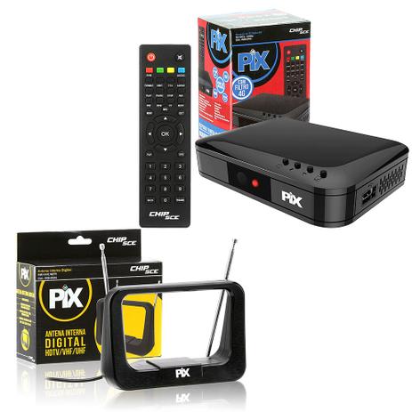 Kit Conversor TV Digital HDTV com Antena Interna Digital - Outras Menor preço em Kit Conversor TV Digital HDTV com Antena Interna Digital - Outras