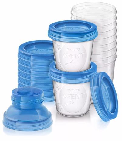 Kit Copo Armazenamento Leite Materno Philips Avent SCF618/10 Menor preço em Kit Copo Armazenamento Leite Materno Philips Avent SCF618/10