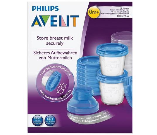 Kit copos c/22 pças p/a armazenagem leite philips - Philips avent Menor preço em Kit copos c/22 pças p/a armazenagem leite philips - Philips avent