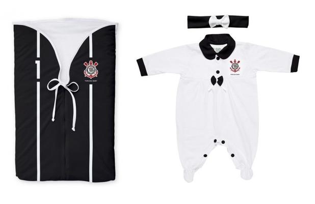 Kit Corinthians Saída Maternidade Meninas - Torcida Baby Menor preço em Kit Corinthians Saída Maternidade Meninas - Torcida Baby