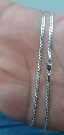 Kit Corrente + Colar + Pulseira Em Prata 925 Maciça. - Total pratas Menor preço em Kit Corrente + Colar + Pulseira Em Prata 925 Maciça. - Total pratas