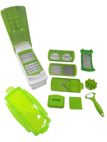 Kit cortador ralador fatiador picador 10 funções - Bazar wu Menor preço em Kit cortador ralador fatiador picador 10 funções - Bazar wu