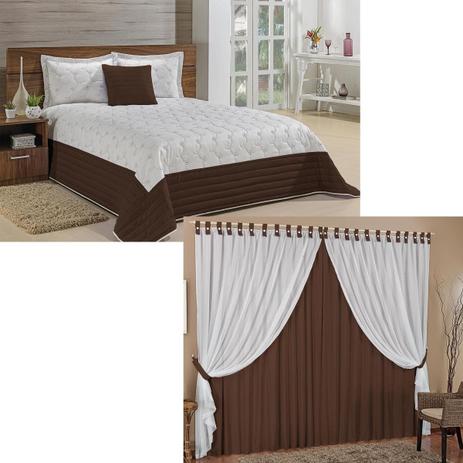 Kit Cortina Eloá 2,60m x 1,60m + Cobre Leito Queen Rubi - Tabaco - Smaniotto é ruim? Kit Cortina Eloá 2,60m x 1,60m + Cobre Leito Queen Rubi - Tabaco - Smaniotto é boa?