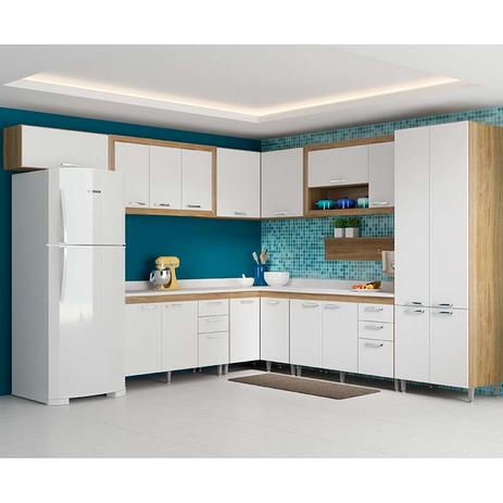 Kit Cozinha 10 Módulos 5717-T9T Com Tampo - Toscana - Multimóveis Menor preço em Kit Cozinha 10 Módulos 5717-T9T Com Tampo - Toscana - Multimóveis
