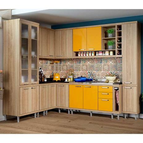 Kit Cozinha 10 Módulos 5804-S3 - Sicília - Multimóveis Menor preço em Kit Cozinha 10 Módulos 5804-S3 - Sicília - Multimóveis