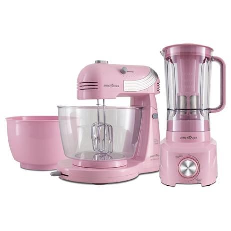 Kit Cozinha Britânia Cristal Pink BKT21 Concept