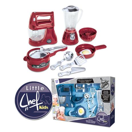 Kit Cozinha Chef Kids Little com 9 Peças, Batedeira e Acessórios - Ref. 5301 - Zuca toys é ruim? Kit Cozinha Chef Kids Little com 9 Peças, Batedeira e Acessórios - Ref. 5301 - Zuca toys é boa?