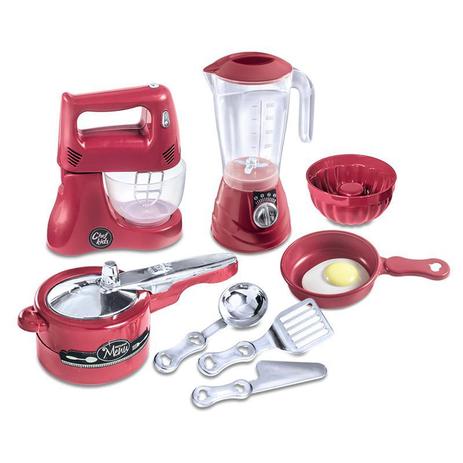 Kit Cozinha de Brinquedo Batedeira Chef Kids - Zuca Toys Menor preço em Kit Cozinha de Brinquedo Batedeira Chef Kids - Zuca Toys