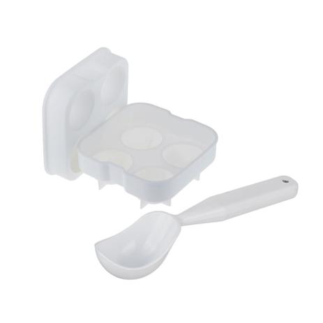 Kit Cozinha Forma de Gelo Esfera Silicone e Colher Sorvete - Weck Menor preço em Kit Cozinha Forma de Gelo Esfera Silicone e Colher Sorvete - Weck