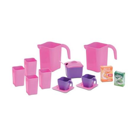 Kit Cozinha Infantil - Chá da Tarde - Samba Toys. Menor preço em Kit Cozinha Infantil - Chá da Tarde - Samba Toys.