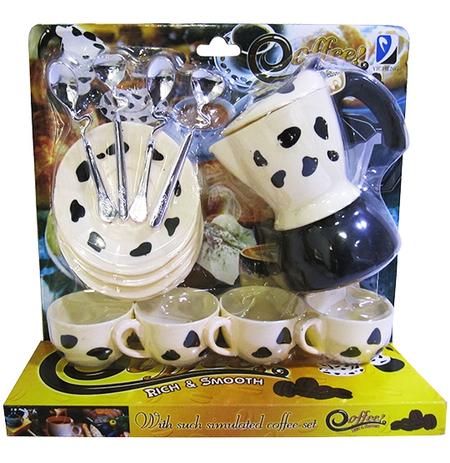 Kit cozinha infantil com cafeteira e acessorios coffee 13 pecas na cartela - Satyam Menor preço em Kit cozinha infantil com cafeteira e acessorios coffee 13 pecas na cartela - Satyam