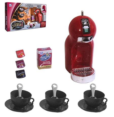 Kit cozinha infantil com cafeteira infantil e acessorios 14 pecas na caixa chef kids espresso gourmet - Zuca toys Menor preço em Kit cozinha infantil com cafeteira infantil e acessorios 14 pecas na caixa chef kids espresso gourmet - Zuca toys