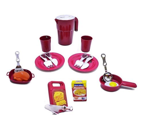 Kit Cozinha Infantil Master Chef Kids Jantarzinho 18 Peças - Zuca toys Menor preço em Kit Cozinha Infantil Master Chef Kids Jantarzinho 18 Peças - Zuca toys