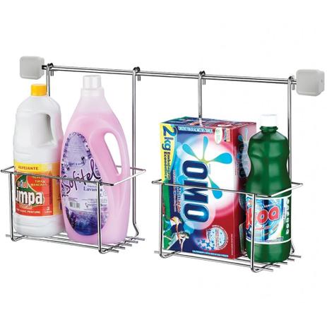 Kit Cozinha Lavanderia Suspenso Prateleiras Multiuso CR487 - Uti mil é boa?