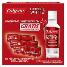 Kit Creme Dental Luminous White - Colgate é boa?
