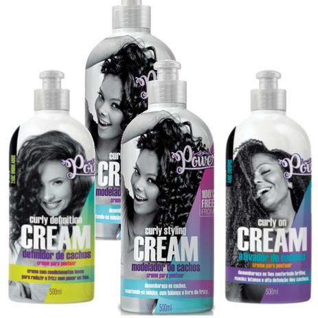 Kit Cremes Para Pentear Soul Power 4 Itens Menor preço em Kit Cremes Para Pentear Soul Power 4 Itens