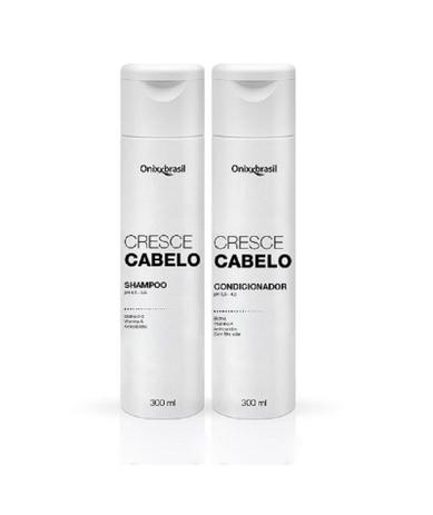 Kit Cresce Cabelo Shampoo e Condicionador Onixx Brasil Menor preço em Kit Cresce Cabelo Shampoo e Condicionador Onixx Brasil