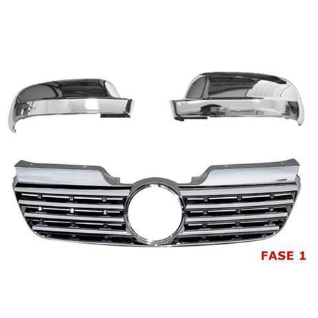 Kit Cromada Gol Parati G3 1 Grade e 2 Aplique Retrovisor - Prime Menor preço em Kit Cromada Gol Parati G3 1 Grade e 2 Aplique Retrovisor - Prime