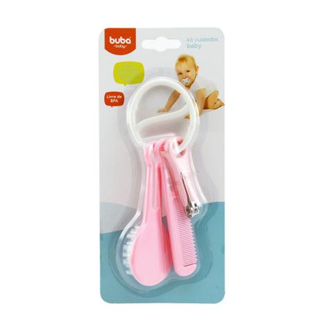 Kit Cuidados Baby 3x1 Rosa - Buba Menor preço em Kit Cuidados Baby 3x1 Rosa - Buba