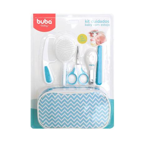 Kit Cuidados Baby com Estojo Azul - Buba Menor preço em Kit Cuidados Baby com Estojo Azul - Buba