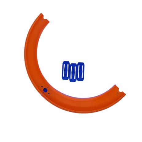 Kit Curva 180º Para Pistas Tipo Hot Wheels - Ophicina 3D Menor preço em Kit Curva 180º Para Pistas Tipo Hot Wheels - Ophicina 3D