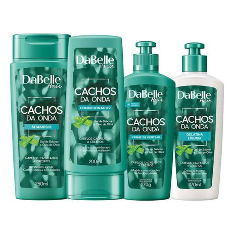 Kit DaBelle Hair Cachos da Onda finalizaçãoFull (4 Produtos) Menor preço em Kit DaBelle Hair Cachos da Onda finalizaçãoFull (4 Produtos)